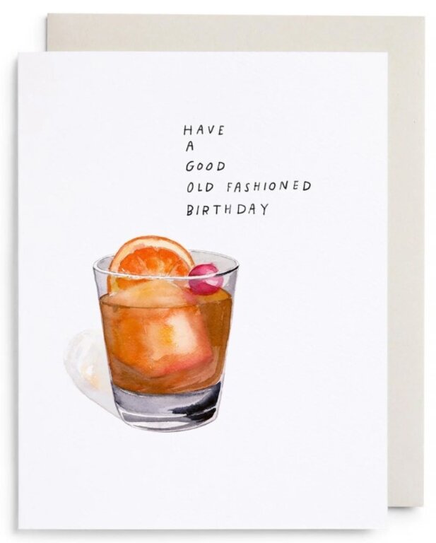 E. Frances Paper Company E. Frances Greeting Card Birthday 4.25" x 5.5"