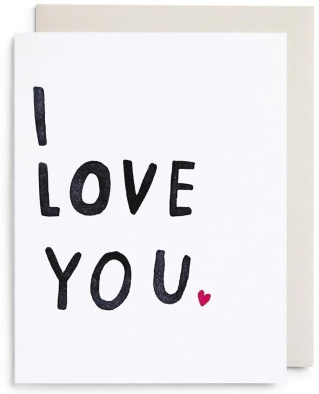 E. Frances Paper Company E. Frances Card Single 4.25 x 5.5 Valentine's Day