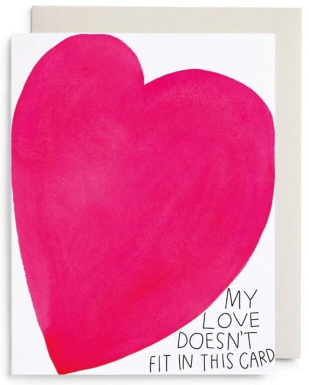 E. Frances Paper Company E. Frances Card Single 4.25 x 5.5 Valentine's Day