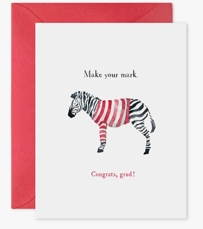 E. Frances Paper Company E. Frances Greeting Card 4.25" x 5.5" Celebration Make Your Mark
