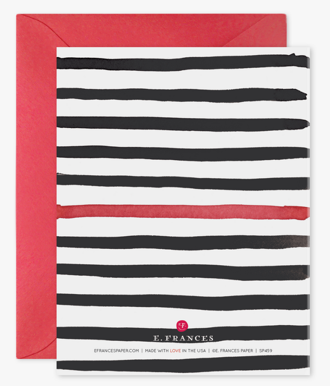 E. Frances Paper Company E. Frances Greeting Card 4.25" x 5.5" Celebration Make Your Mark