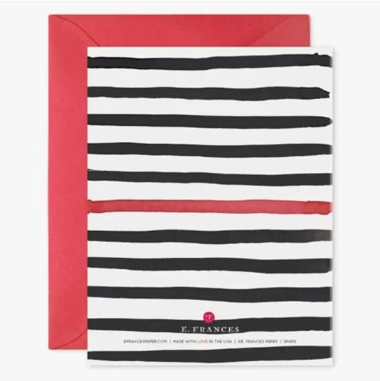 E. Frances Paper Company E. Frances Greeting Card 4.25" x 5.5" Celebration Make Your Mark