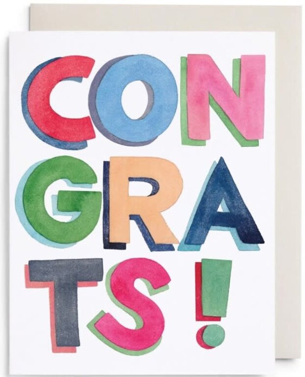 E. Frances Paper Company E. Frances Greeting Card 4.25" x 5.5" Celebration