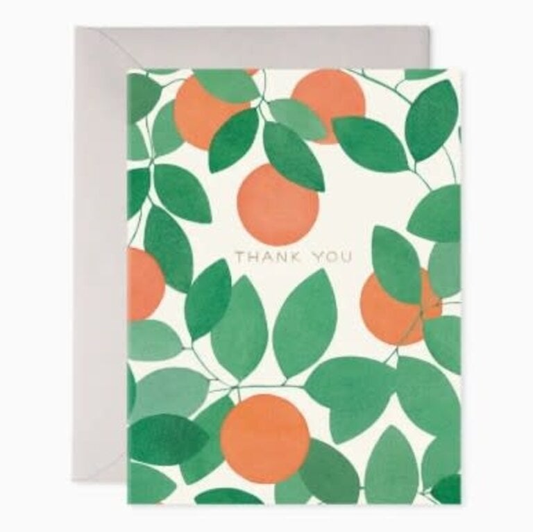 E. Frances E. Frances Card 4.25" x 5.5" Thanks