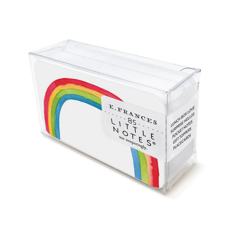E. Frances Paper Company E. Frances Little Notes Boxed Set Celebration Rainbow