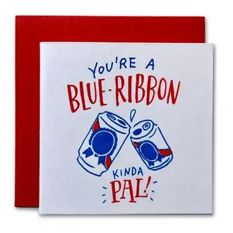 Morgan Calderini Morgan Calderini Ladyfingers Letterpress Tiny Card Love + Friendship