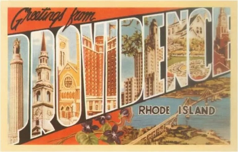 Found Image Press Vintage Rhode Island Postcards