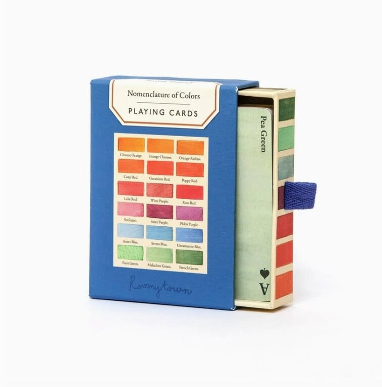 Roomytown Inc. Nomenclature of Colours Single Playing Card Deck