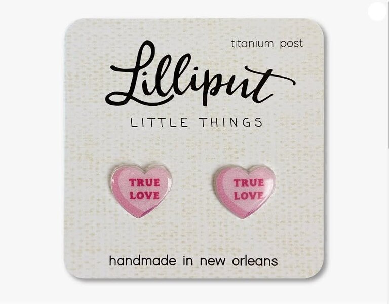 Lilliput Lilliput Stud Earrings Love