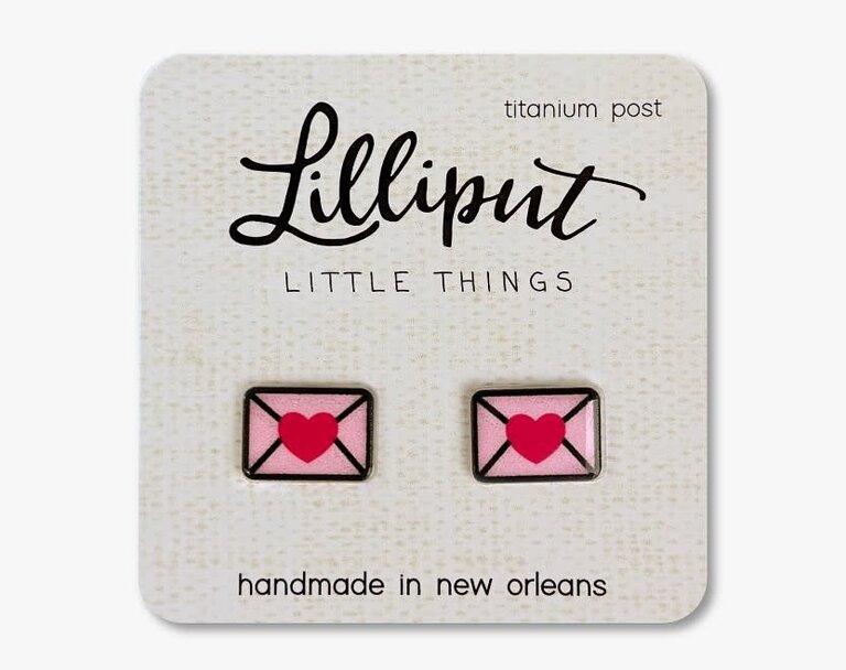 Lilliput Lilliput Stud Earrings Love
