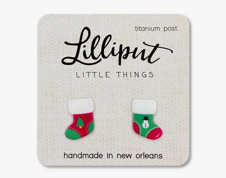Lilliput Lilliput Stud Earrings Winter + Holiday