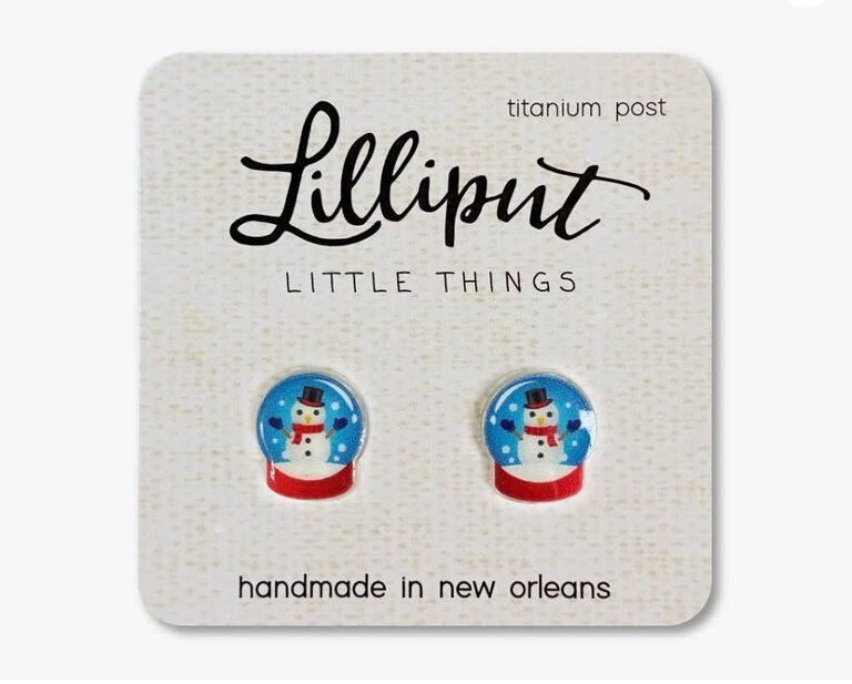 Lilliput Lilliput Stud Earrings Winter + Holiday