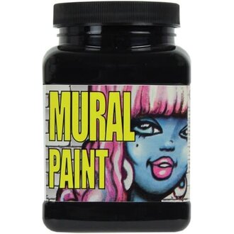 Chroma Mural Paint Blacktop (Black) 16 oz