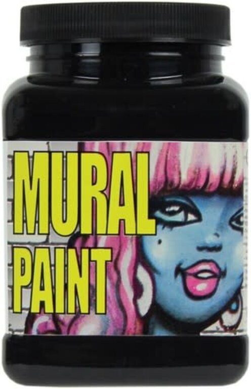 Chroma Chroma Mural Paint Blacktop (Black) 16 oz