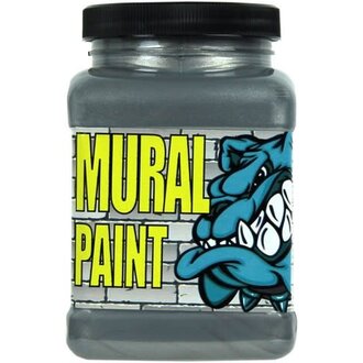Chroma Mural Paint Rock Star (Silver) 16 oz