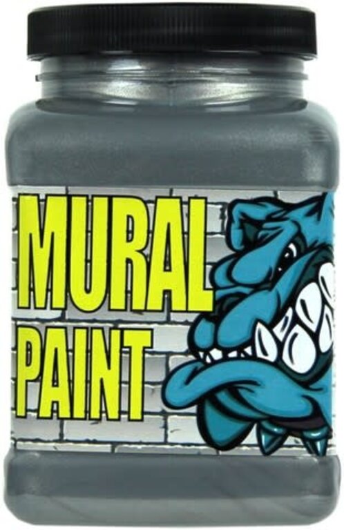 Chroma Chroma Mural Paint Rock Star (Silver) 16 oz