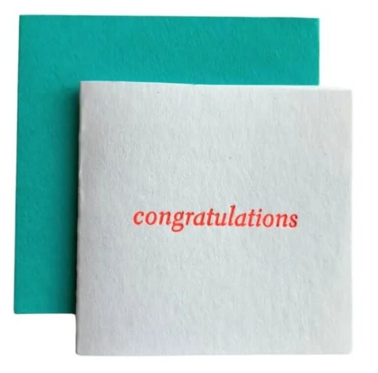 Morgan Calderini Morgan Calderini Ladyfingers Letterpress Tiny Cards Celebration