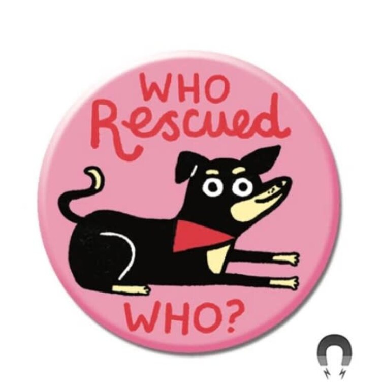 Gemma Correll Dog Big Magnet 2.25"