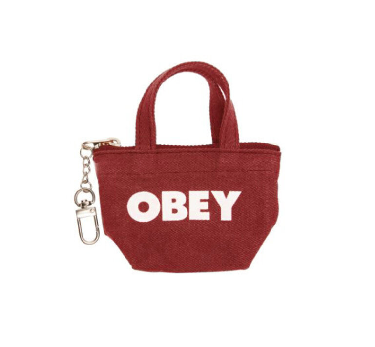 Shepard Fairey Pigment Totebag Keychain