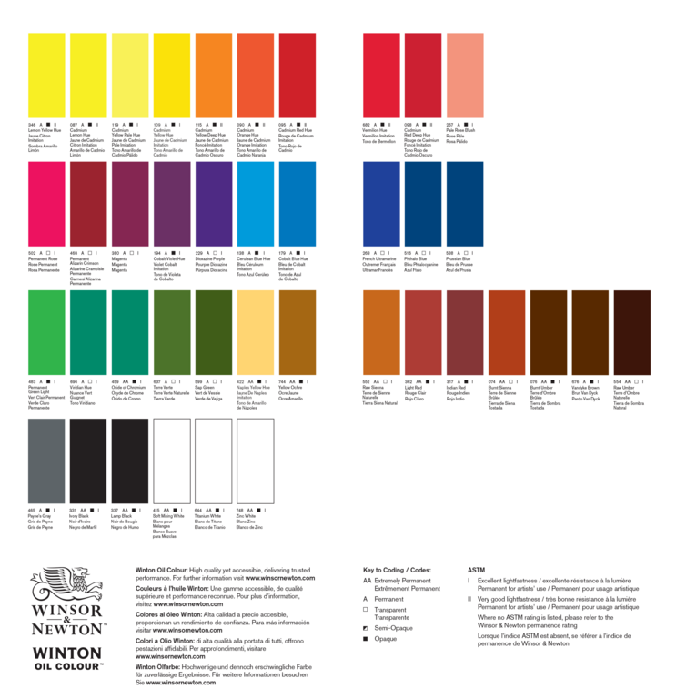 Winsor & Newton Winsor & Newton Winton Oil Color Student Grade 200 ml