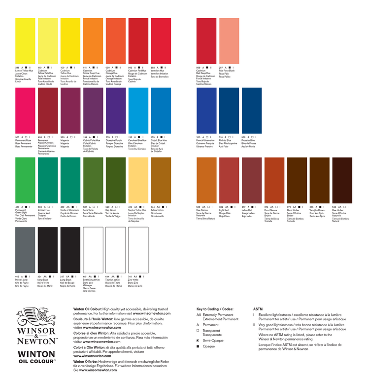 Winsor & Newton Winsor & Newton Winton Oil Color Student Grade 37 ml