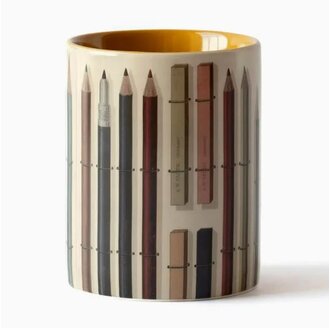 Roomytown Inc. Ceramic Everything Pot Vintage Pencils