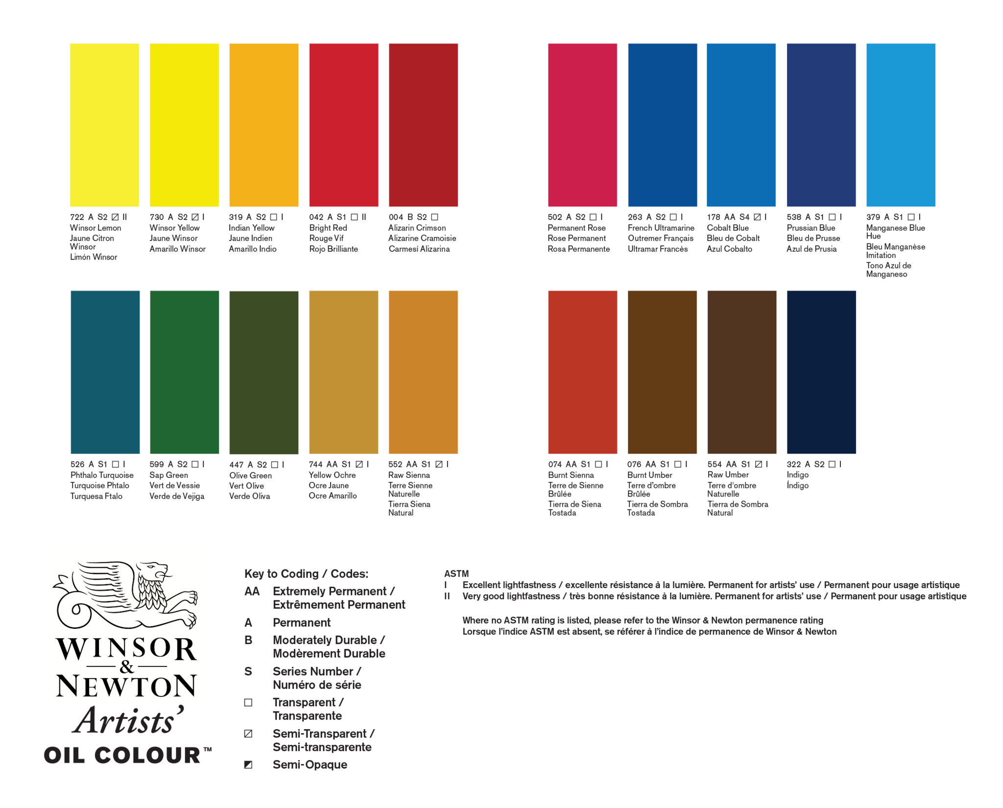 Matisson OIL COLORS 170ml 油絵具 17本 Winsor & Newton Artists' Oil Color - RISD Store