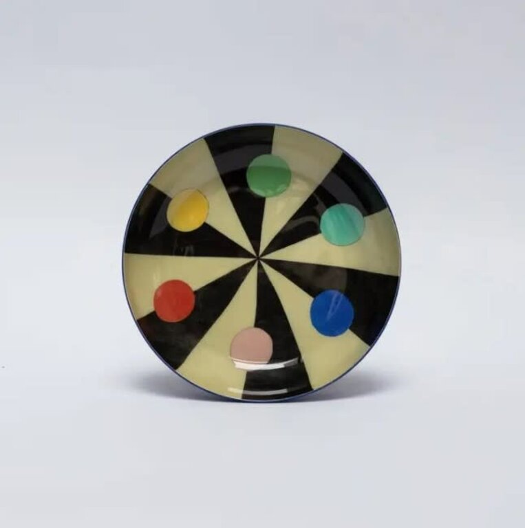 Roomytown Inc. Round Enamel Tray