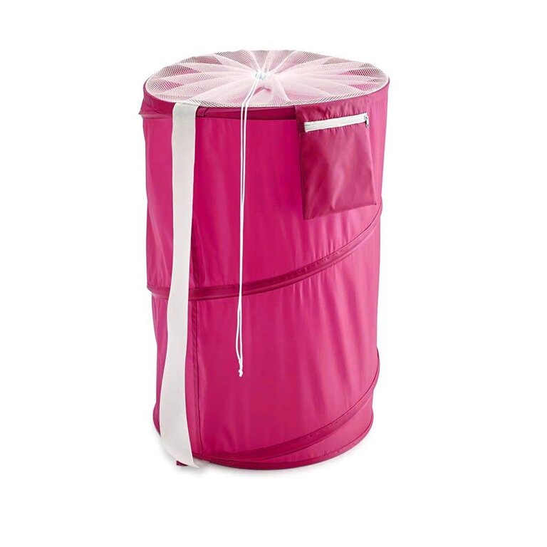 Roomify Pop Up Hamper Pink