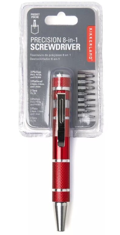 $9.00 Precision 8-in-1 Screwdriver