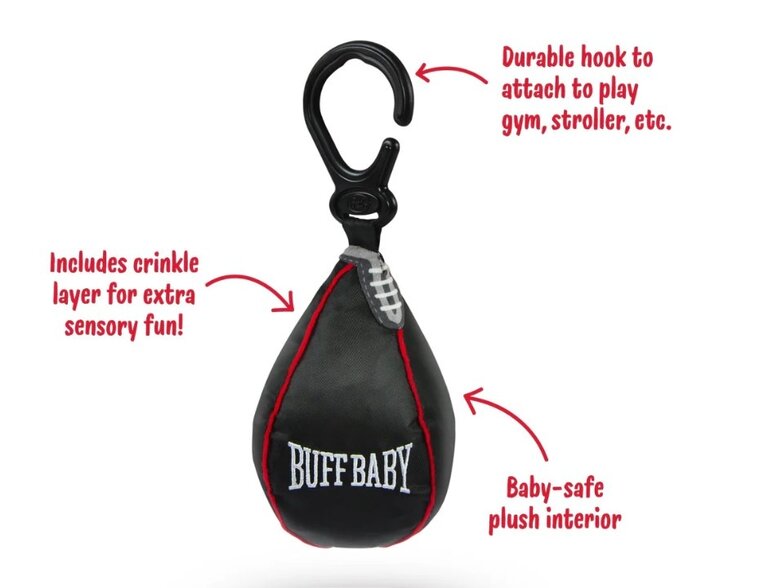 Fred & Friends Buff Baby Speed Bag Hanging Toy