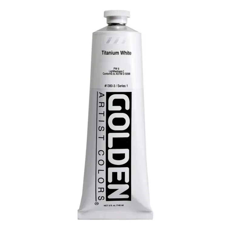 Golden Golden Heavy Body Acrylic Titanium White 5 oz