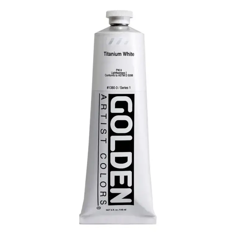 Golden Golden Heavy Body Acrylic Titanium White 5 oz