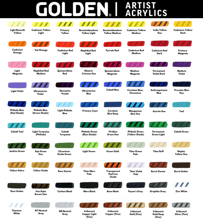 Golden Golden Heavy Body Acrylic 2 oz