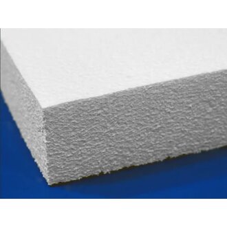 2lb Polystyrene Foam Block 12" x 2" x 4"