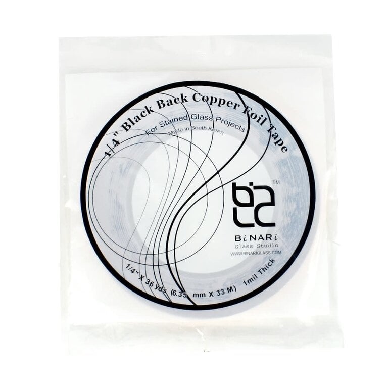 Binari Black Back Foil 1/4in