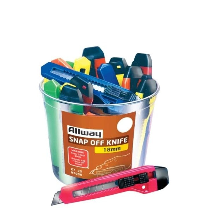 Allway Allway 6.25" Snap-Off Utility Knife