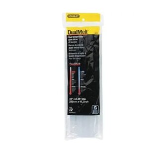 Dual Temp Glue Sticks 10"x .45" Dia. Package of 12