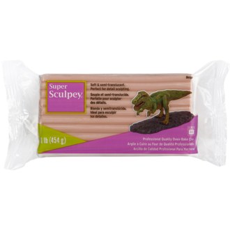 Polyform Super Sculpey Beige 1 lb