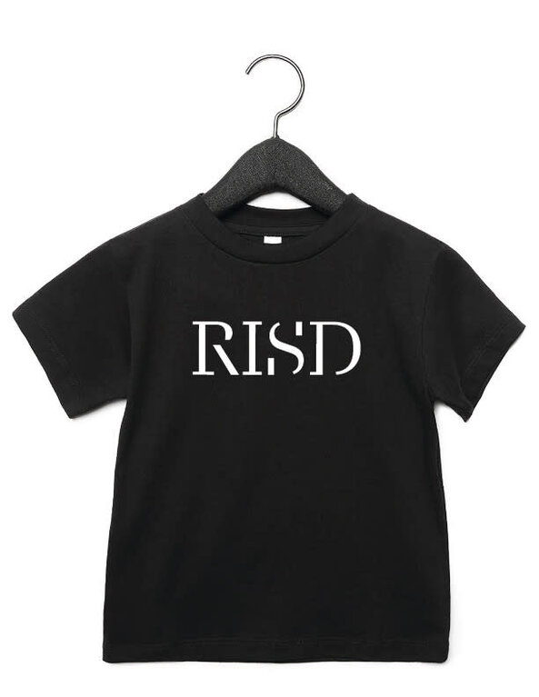 Bella + Canvas Youth Airlume RISD Wordmark Short Sleeve Tshirt