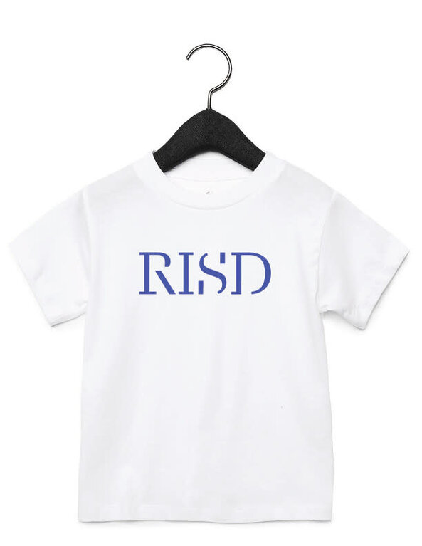 Bella + Canvas Youth Airlume RISD Wordmark Short Sleeve Tshirt