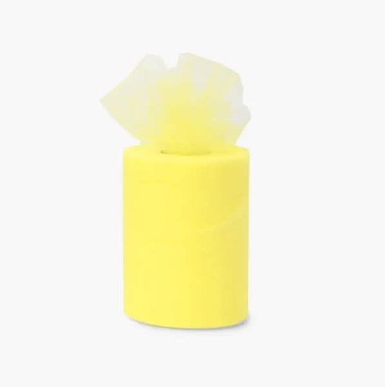 Falk Premium Tulle Ribbon, 6"x25 yards