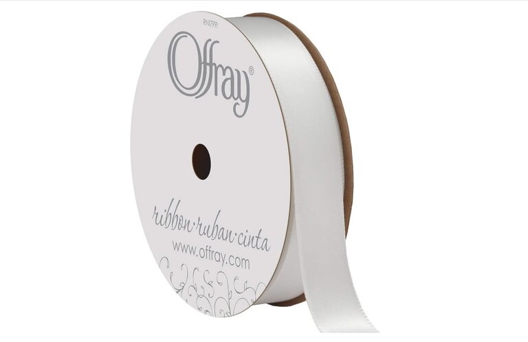 Offray Offray Single Face Satin Ribbon 6 Yards