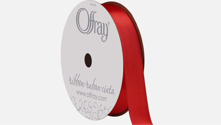 Offray Offray Single Face Satin Ribbon 6 Yards