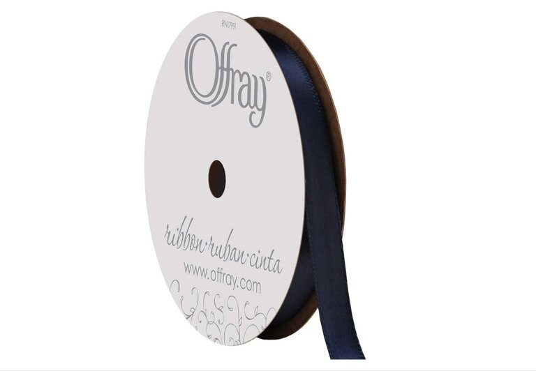 Offray Offray Single Face Satin Ribbon 6 Yards