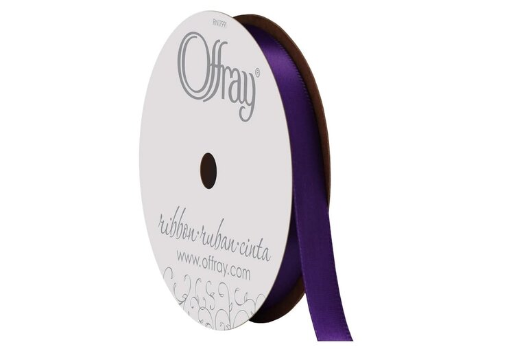 Offray Offray Single Face Satin Ribbon 6 Yards