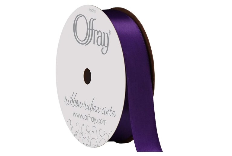 Offray Offray Single Face Satin Ribbon 6 Yards