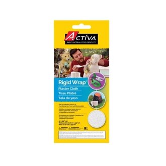 Activa Activa Rigid Wrap Plaster Cloth 4"x180"