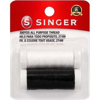 Singer Singer All-Purpose Polyester Thread 300yd 2 pack