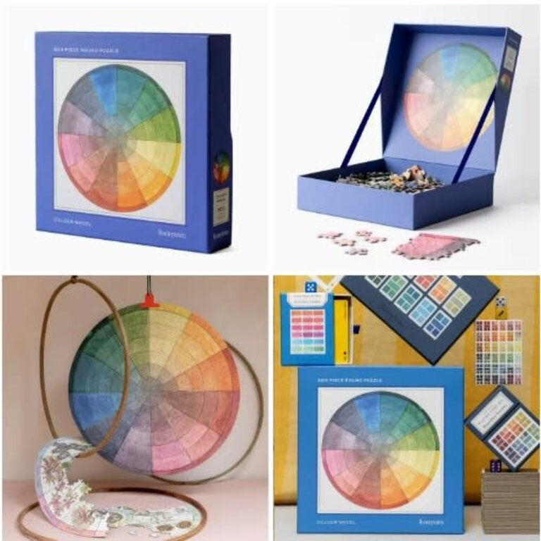 Roomytown Inc. 500 Piece Round Puzzle